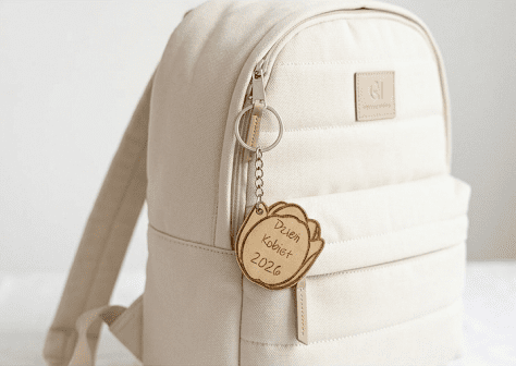 Brelok do kluczy Tulipan - 5cm - obrazek 2