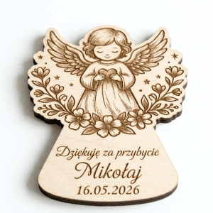 Aniołek komunijny - podziękowanie 10cm