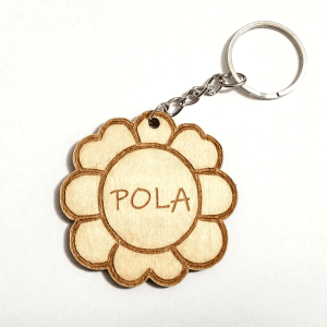 Brelok do kluczy Stokrotka 5cm