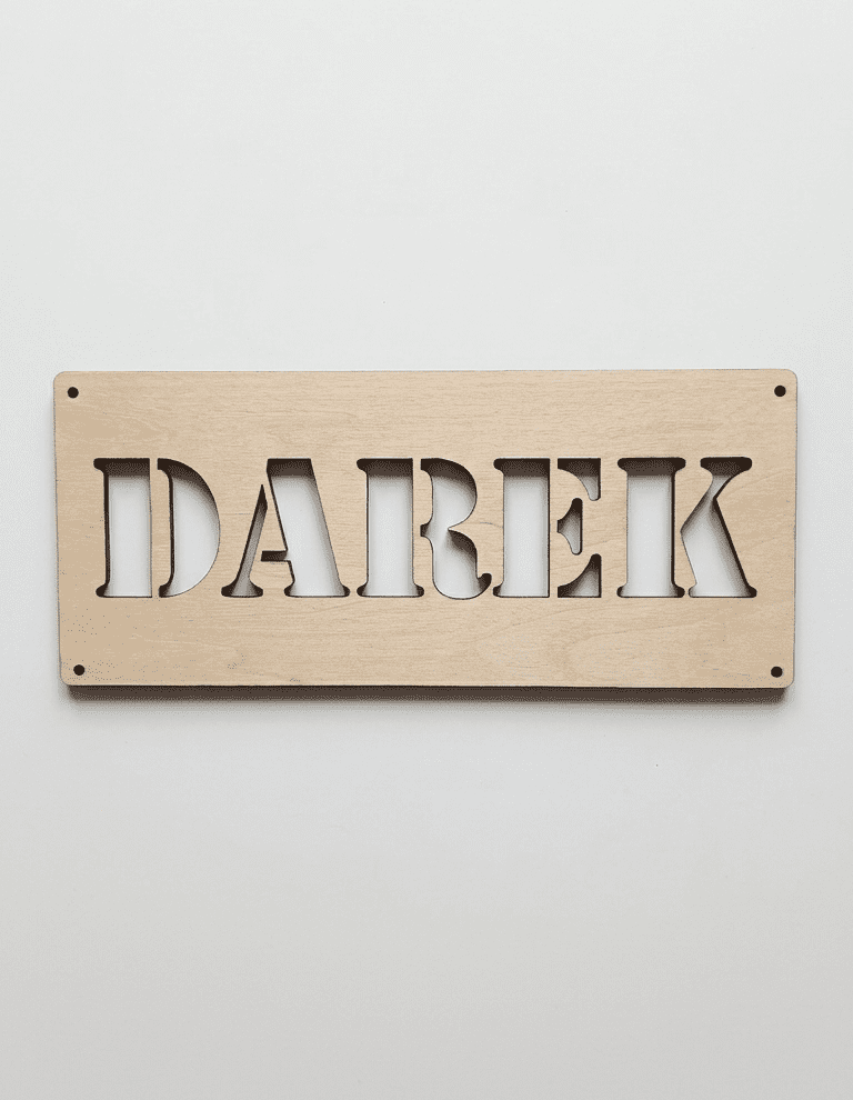 Tabliczka imienna 35x20cm