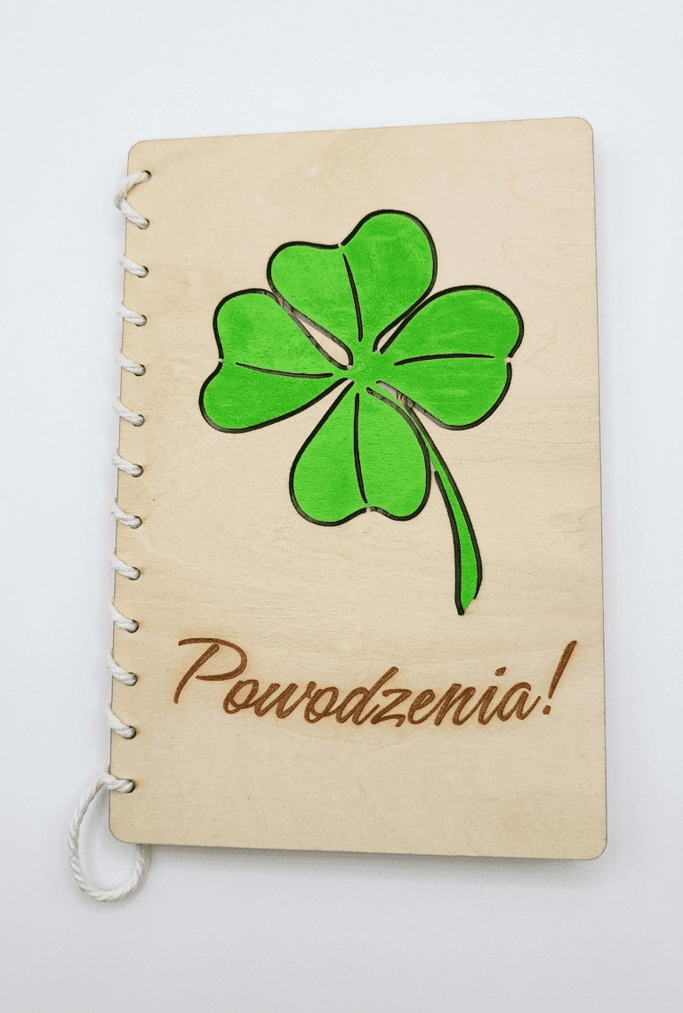 Karta urodzinowa z perforacją - 18cm - obrazek 3