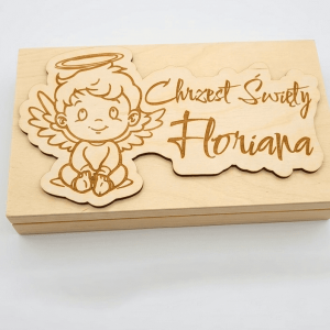 Personalizowane pudełko na chrzest