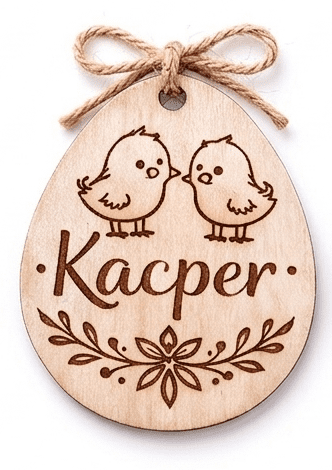 Jajko Wielkanocne - zawieszka 8cm